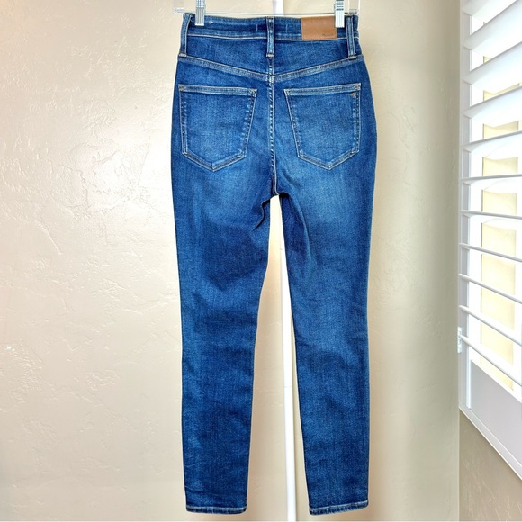 Madewell Curvy High-Rise Skinny Jeans Blue Wash Size 24 - Picture 3 of 8